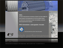 Tablet Screenshot of kw-generator.com